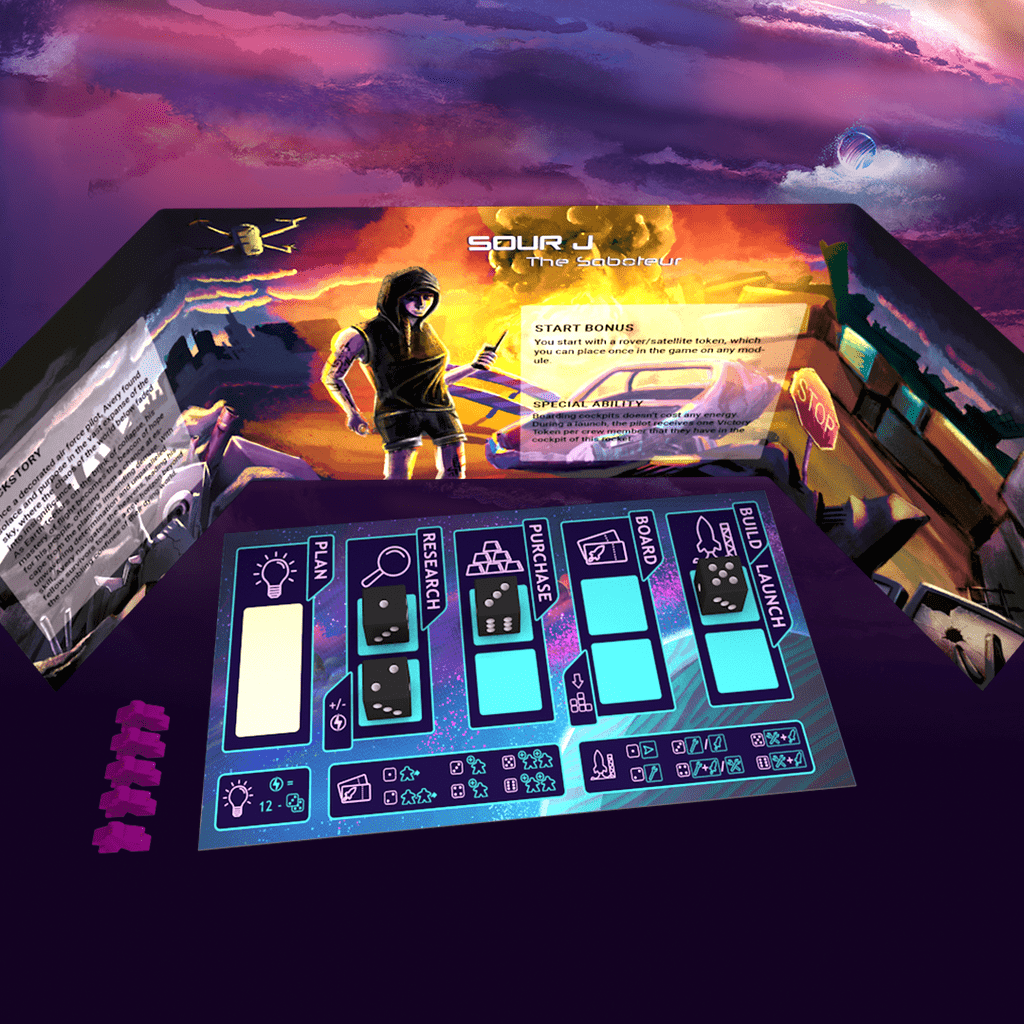 Illustration 4 de Rocket Rescue: The Board Game