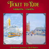 Norrköping/Linköping (fan expansion for Ticket to Ride)