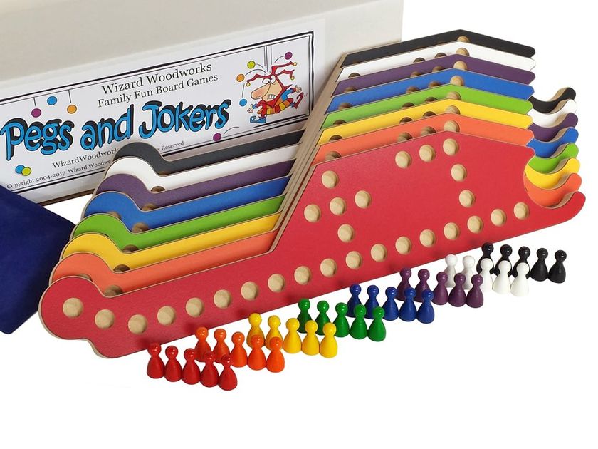 Pegs and Jokers | Board Game | BoardGameGeek