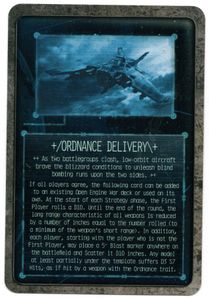 Adeptus Titanicus: The Horus Heresy – Ordnance Delivery Promo Card Cover Artwork