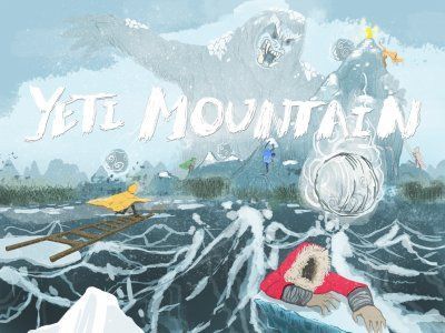 Yeti Mountain: The Three-Dimensional, Adventure Board Game box art