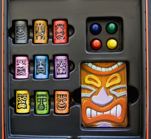 Tiki Topple - Gioco Da Tavolo Gamewright - Nuovo Sigillato - Foto 5