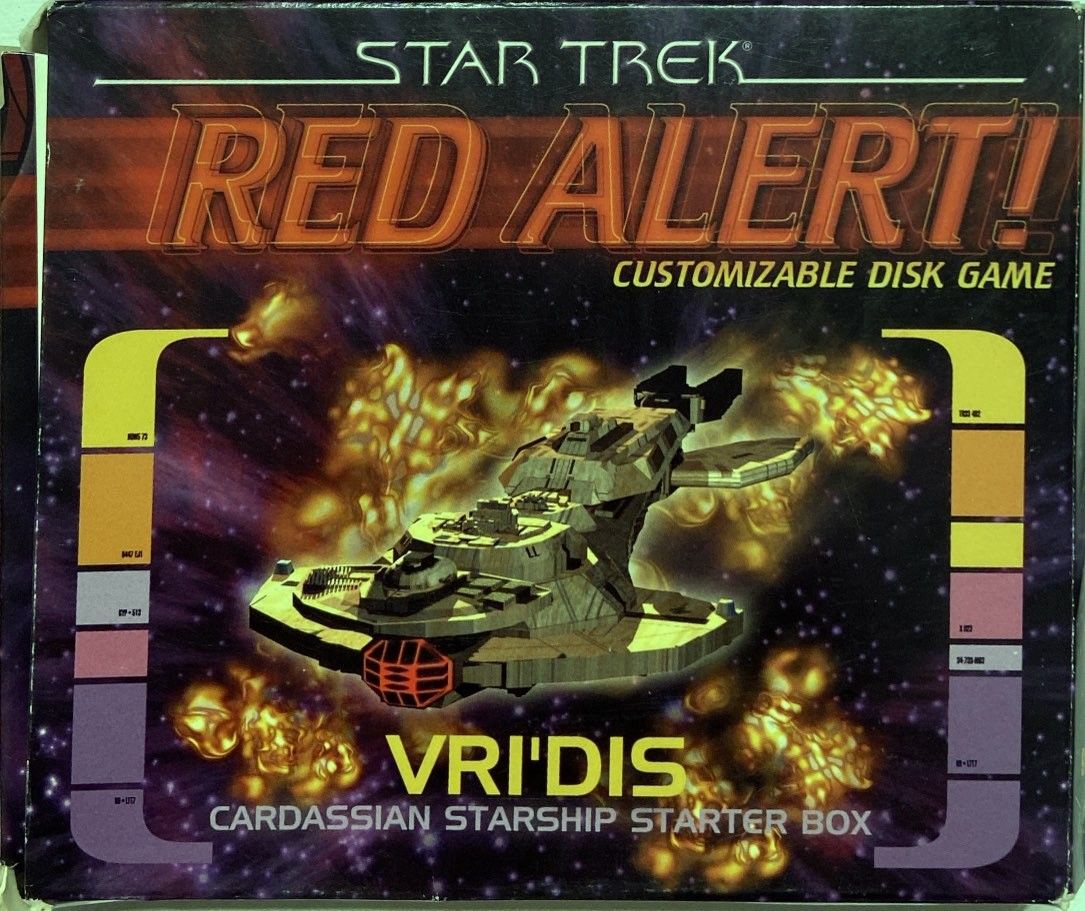 Star Trek Red Alert! Vri'Dis Cardassian Starship Starter Box