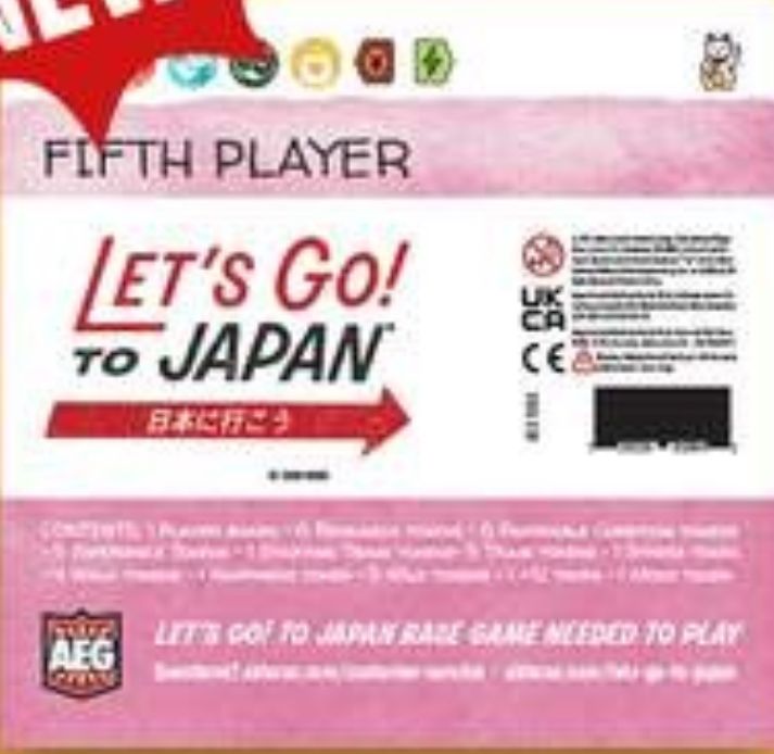 Let's Go! to Japan: 5th Player Pack