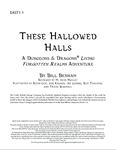 RPG Item: EAST1-1: These Hallowed Halls