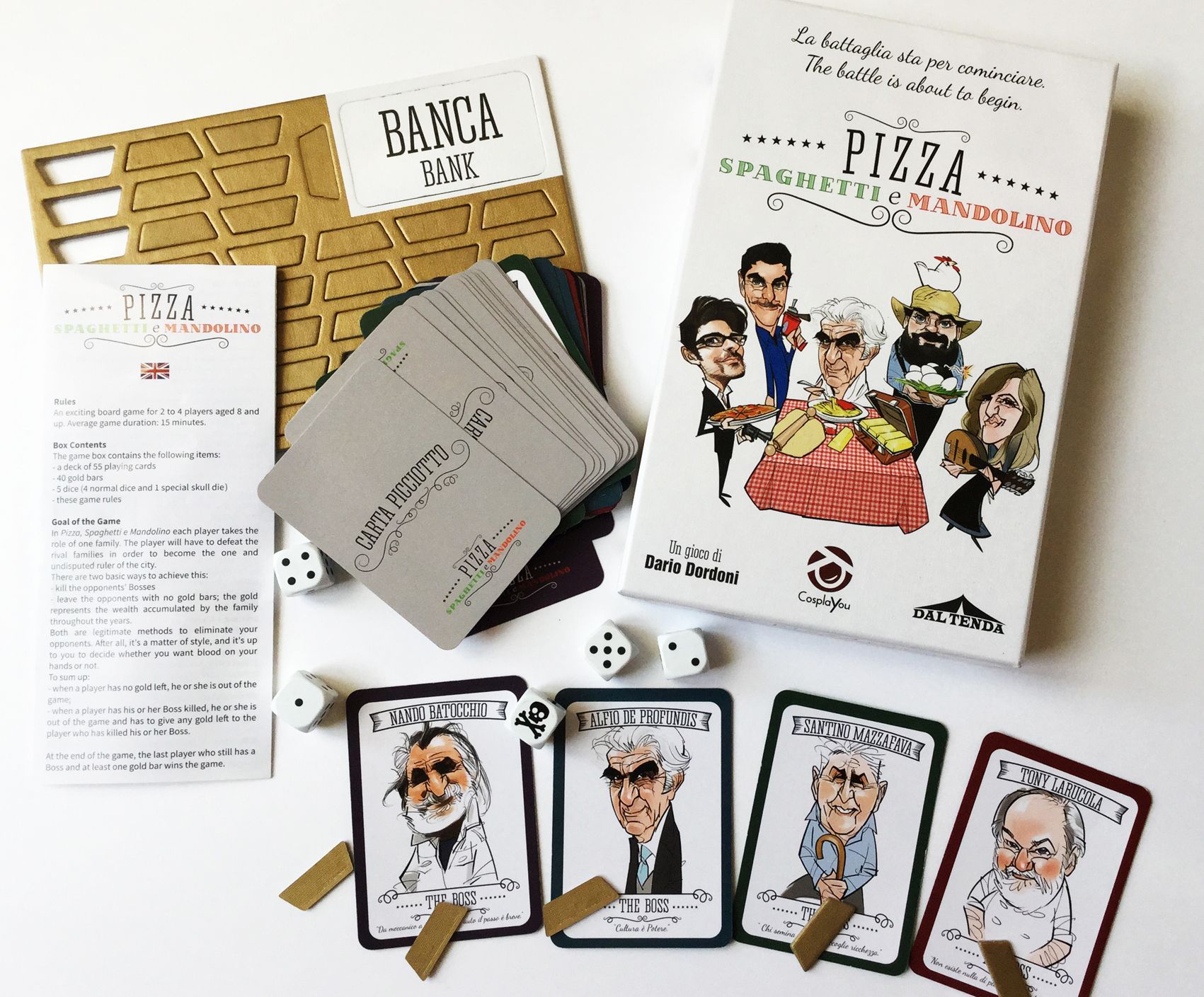Pizza, Spaghetti e Mandolino