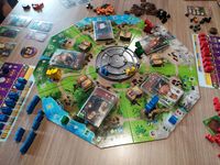 The beautiful modular main board.