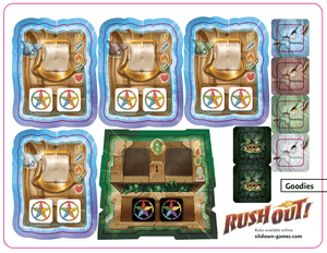 Rush Out! Goodies: The Familiars