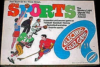 Sports Electric Quiz Game