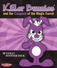 Killer Bunnies and the Conquest of the Magic Carrot: Violet Booster Deck cover art