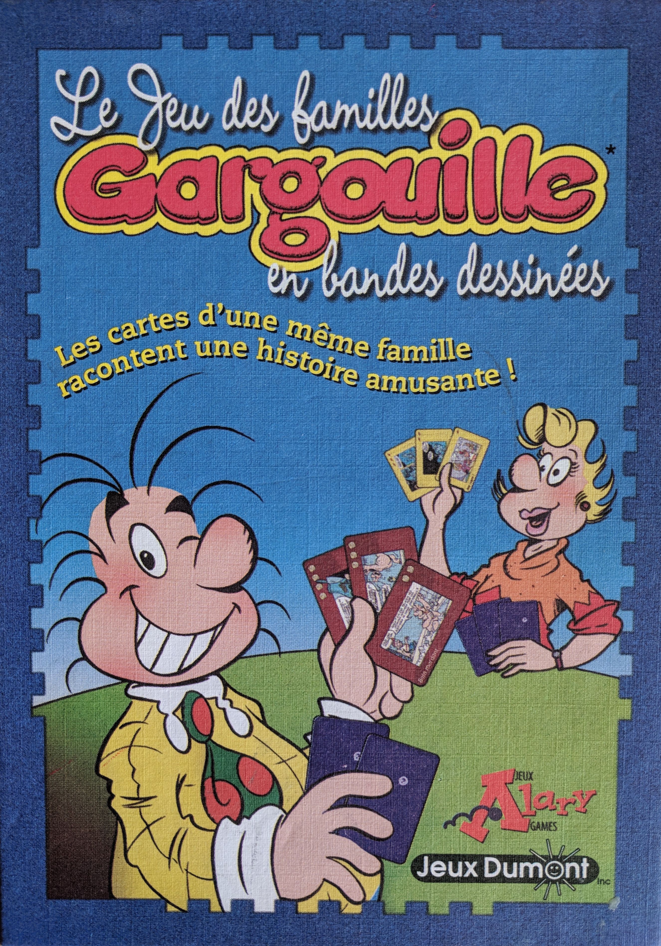 Le jeu des familles Gargouille en bandes dessinées cover art