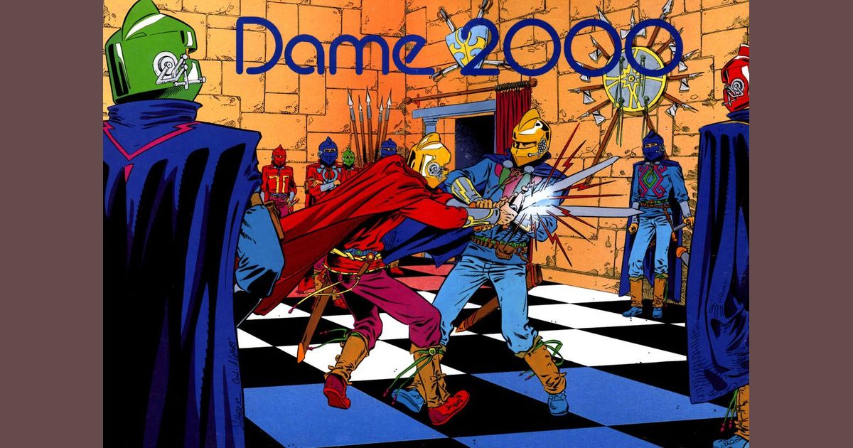 Dame 2000 Board Game BoardGameGeek