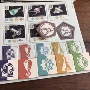 Space Explorers: Deluxe Wooden Tiles