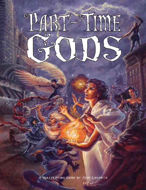 Part-Time Gods Form Fillable Character Sheet | Part-Time Gods