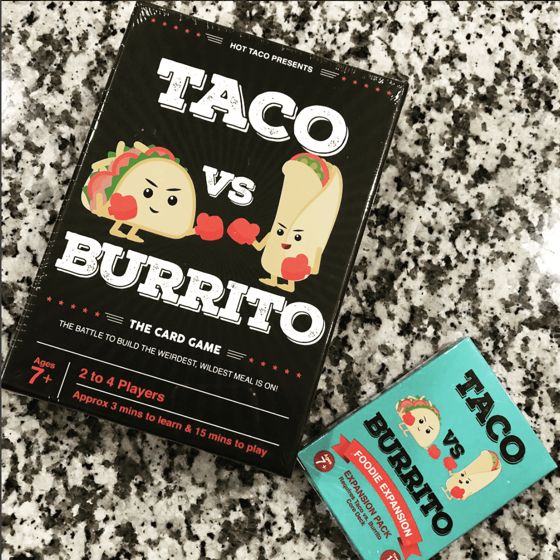 Expans o Taco Vs Burrito Foodie Expansion Pack Compara Jogos