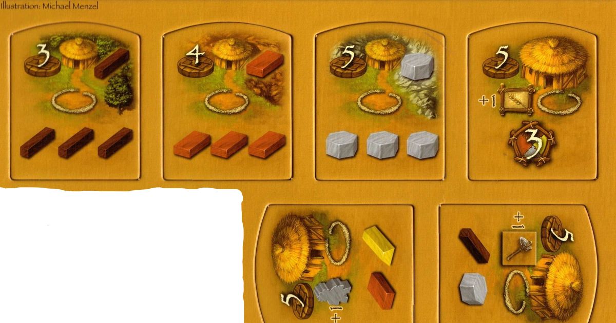 Stone Age: The New Huts | Board Game | BoardGameGeek Stone Age: The New Huts