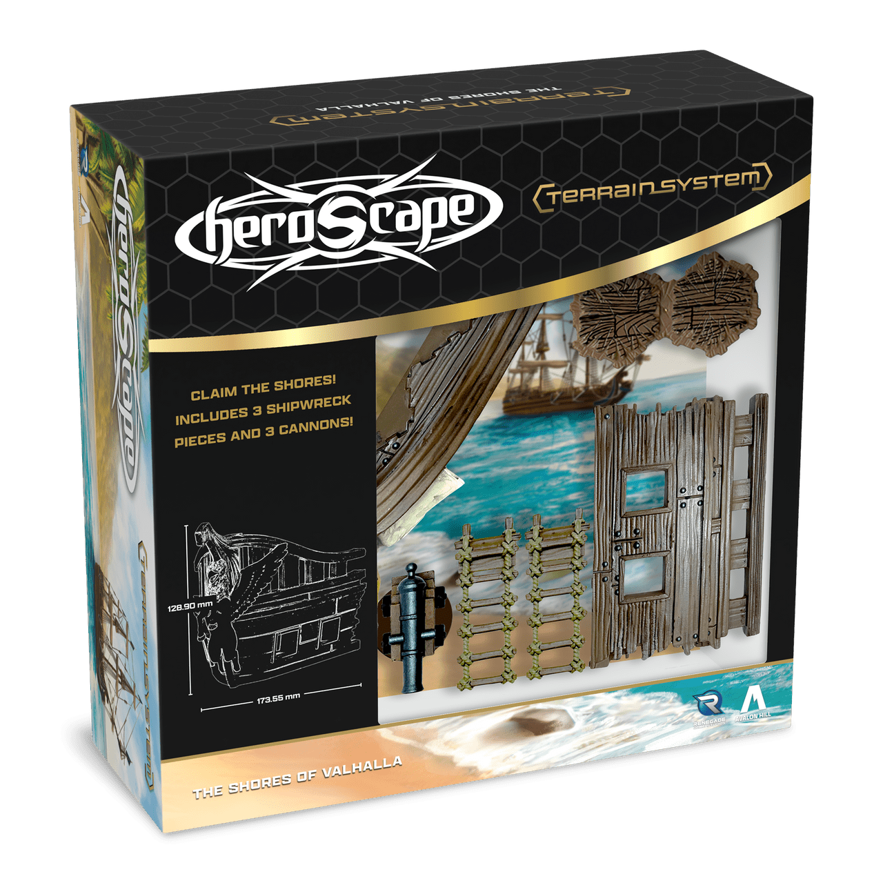 Heroscape: Shores of Valhalla Terrain Expansion