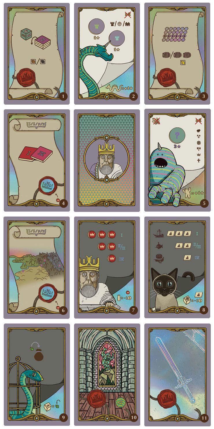 Feudum: Kickstarter Promotional Cards