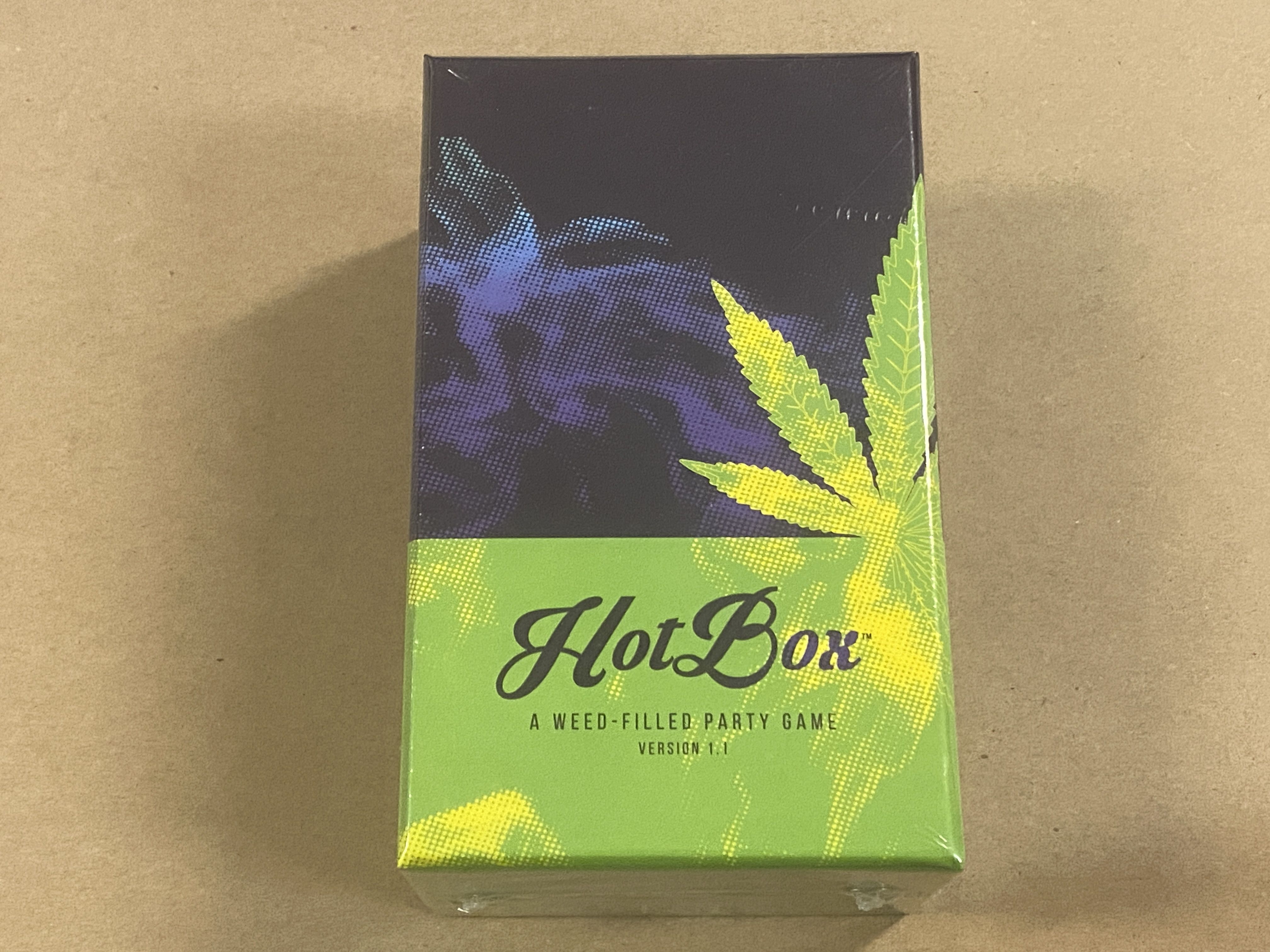 Cover art for HotBox: A Weed-Filled Party Game