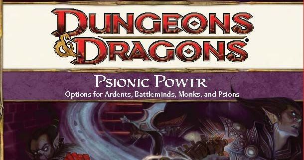 Psionic Power | RPG Item | RPGGeek