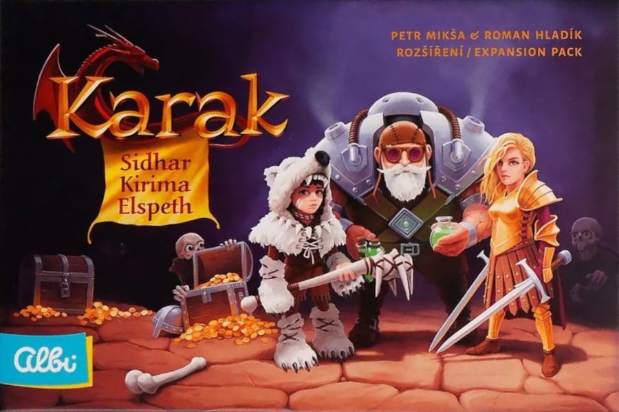 Karak: Sidhar, Kirima & Elspeth - Multilingual edition, third printing - Albi 2022