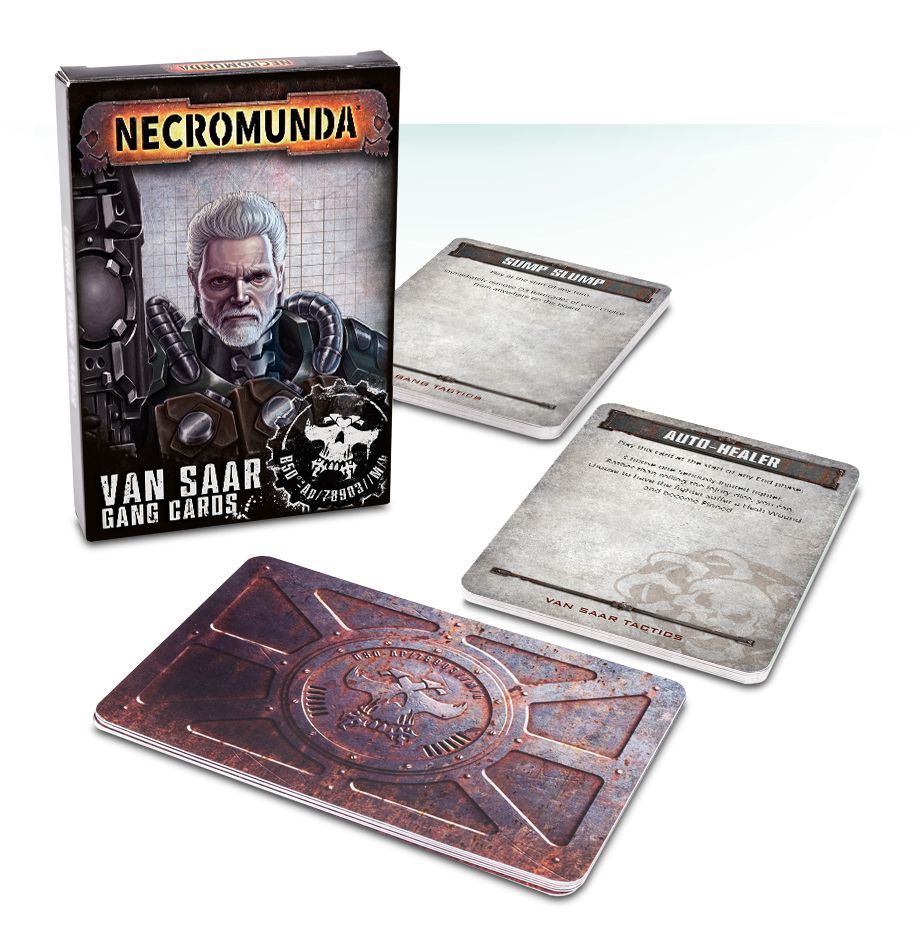 Necromunda: Underhive – Van Saar Gang Cards cover art