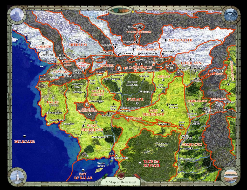 Beleriand - First Age Minecraft Map