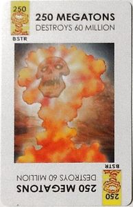Nuclear War: 250 Megatons Promo Card