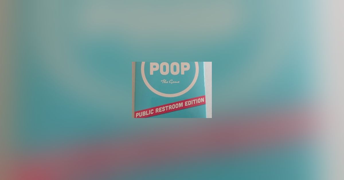 POOP Public Restroom Edition Board Game BoardGameGeek