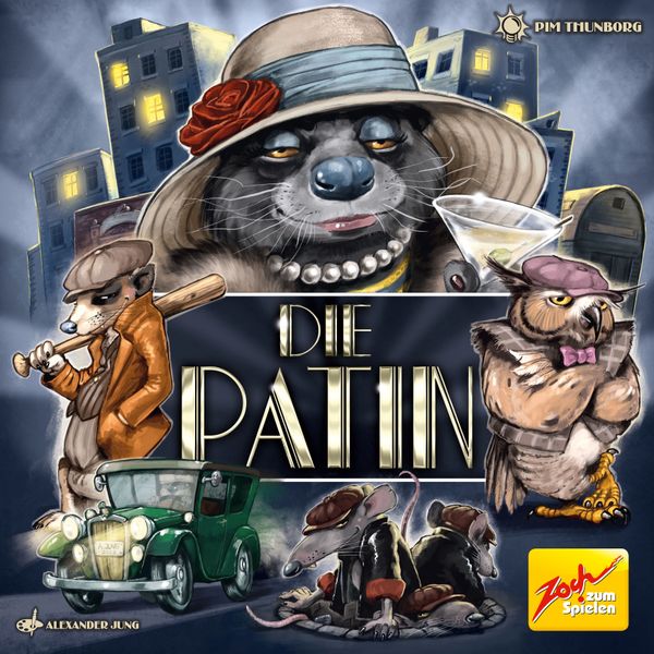Die Patin, Zoch Verlag, 2023 — front cover (image provided by the publisher)
