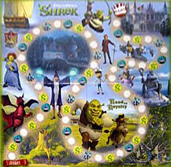 Shrek Road to Royalty Board Game