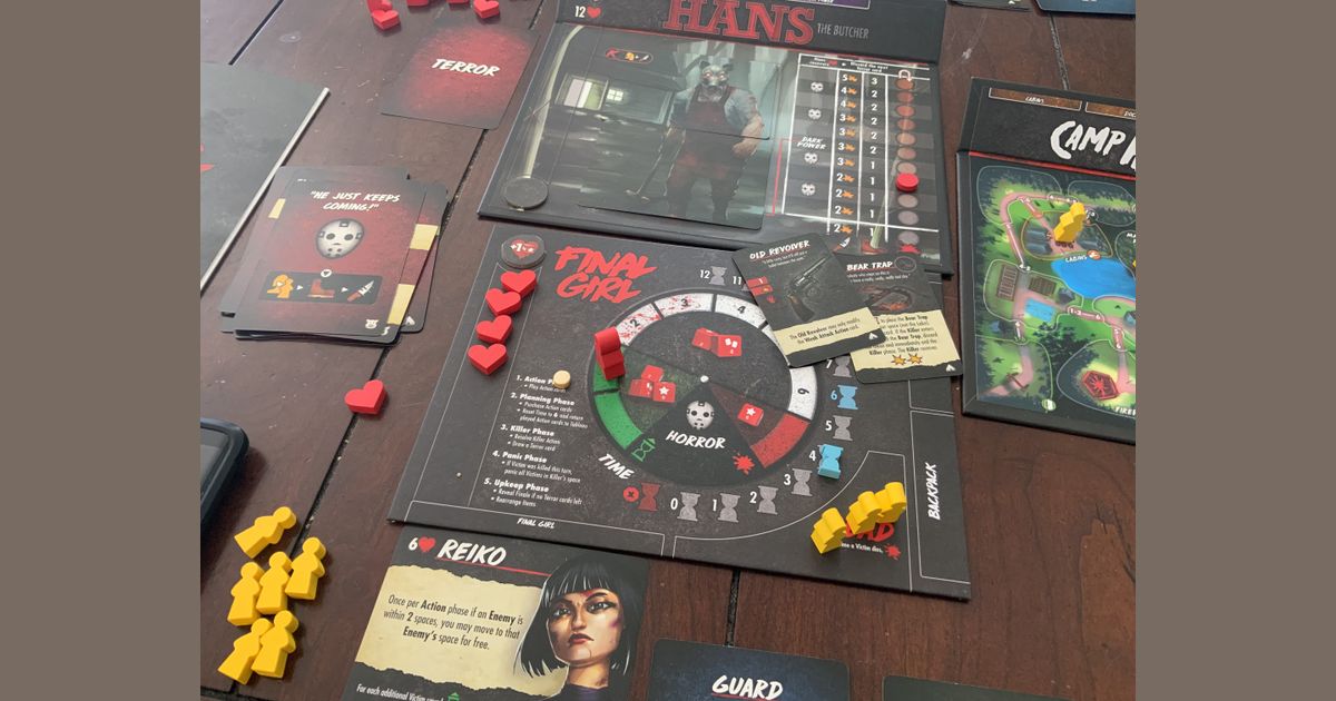 final girl board game 2 player