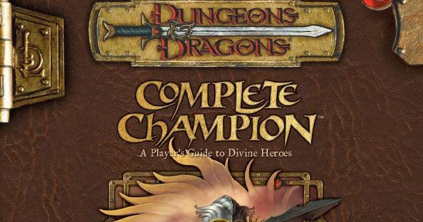 Complete Champion | RPG Item | RPGGeek