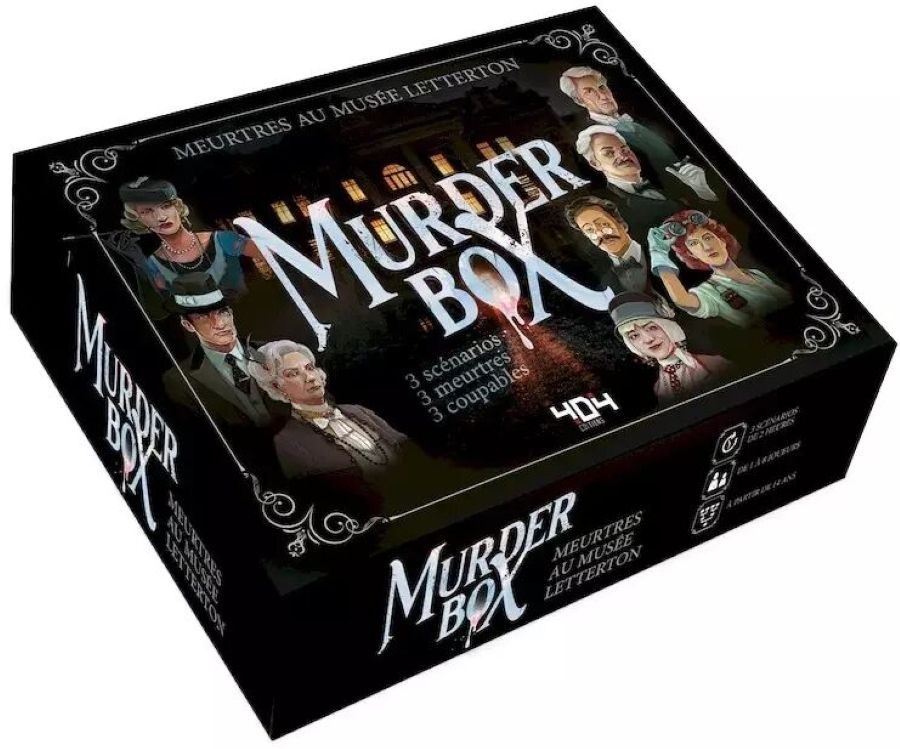 Cover art for Murder Box: Meurtres au Musée Letterton