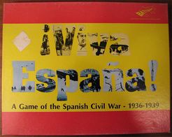 Viva España: A Game Of The Spanish Civil War – 1936-1939 box art
