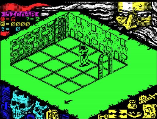 Game ZX Spectrum Play session 1: The Maze | VideoGameGeek