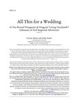 RPG Item: ZEF6-09: All This for a Wedding