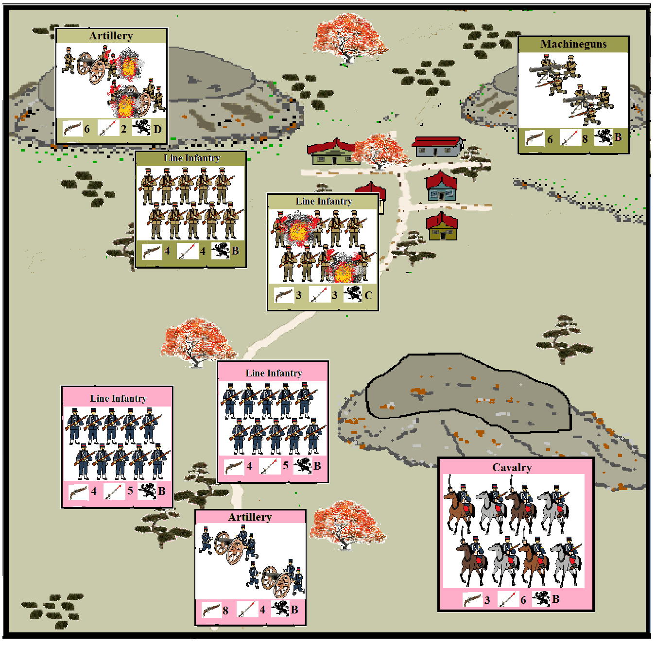 Manchuria Ablaze: A Solitiare Game of the Russo-Japanese War