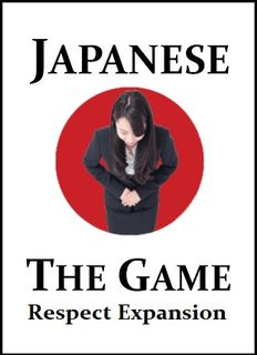 Japanese: The Game – Respect Expansion