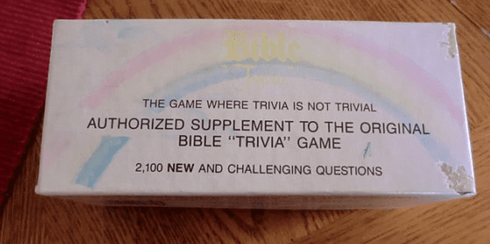 Bible "Trivia": Authorized Supplement