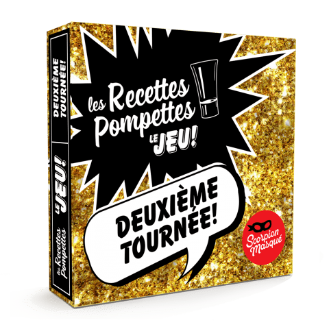 Les Recettes Pompettes: Le Jeu – Deuxième Tournée!