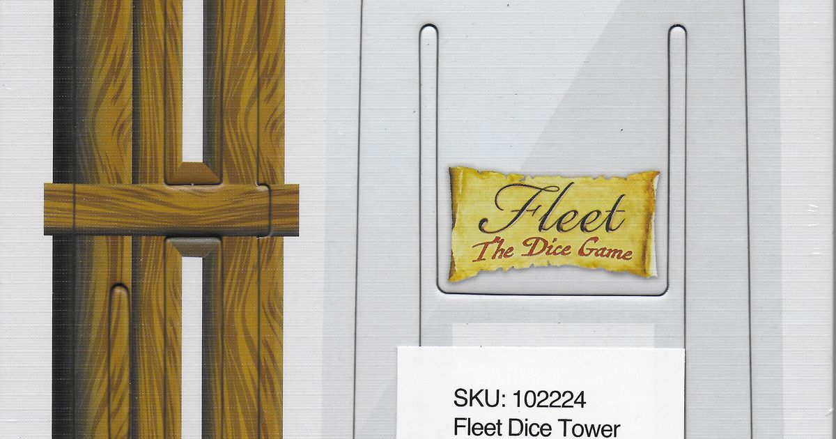 Fleet The Dice Game Dice Tower Board Game Accessory BoardGameGeek