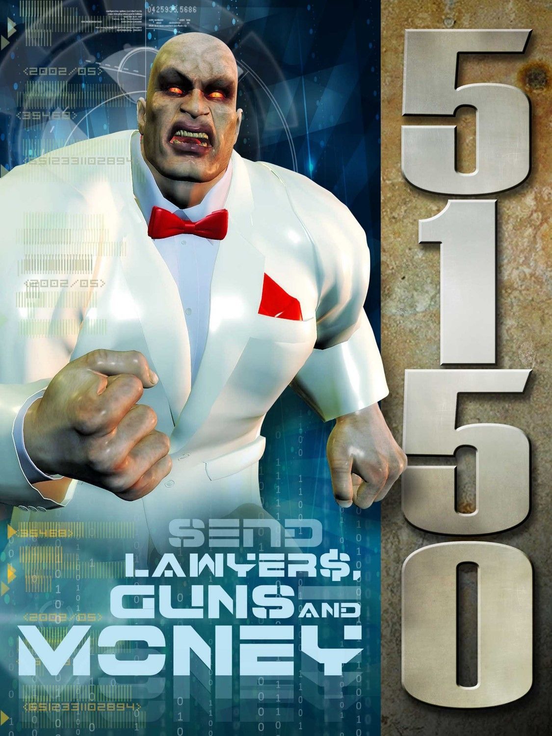 5150: Send Lawyers Guns and Money box art