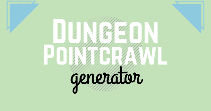 Dungeon Pointcrawl Generator | RPG Item | RPGGeek