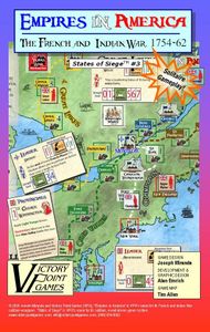 Empires In America: The French And Indian War box art