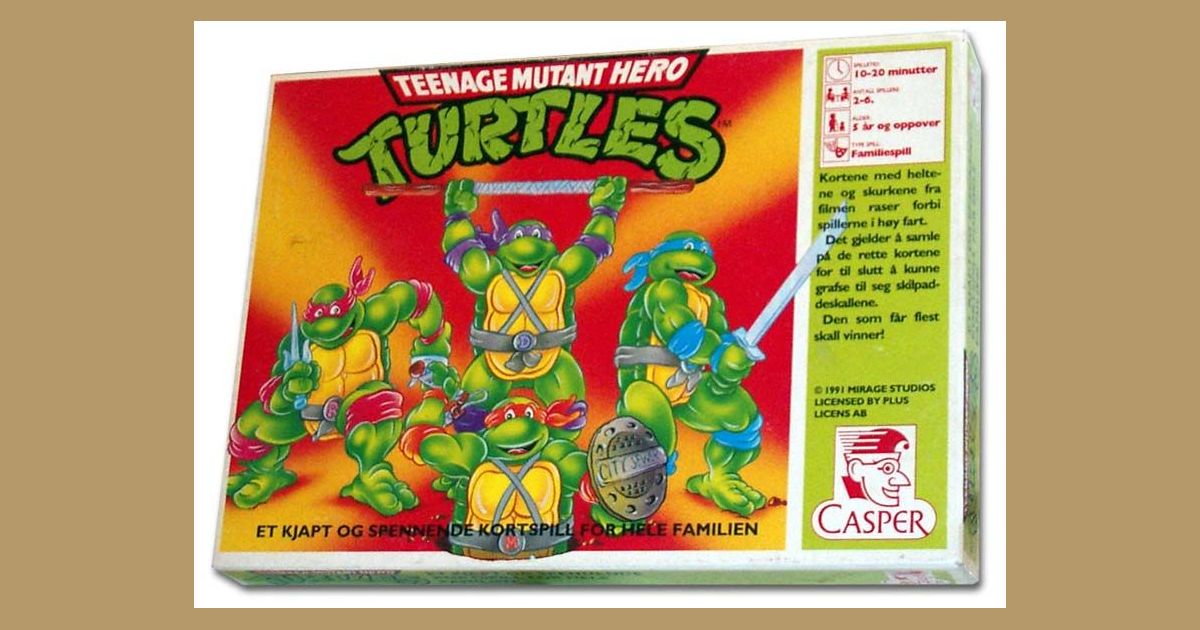 Vintage Teenage Mutant Ninja Turtles Card Game Heroes in a Half Shell 1990 for sale online 