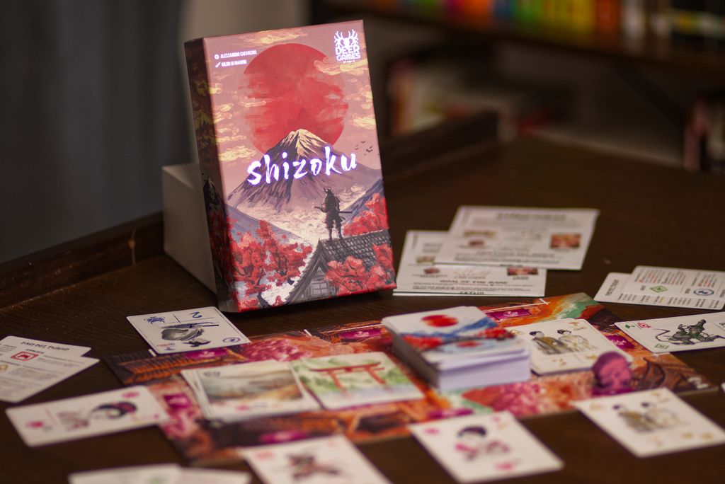 Illustration 7 de Shizoku | A tactical card game of honour and betrayal