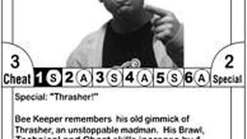 Fools Play Rasslin' League Battling Card Game