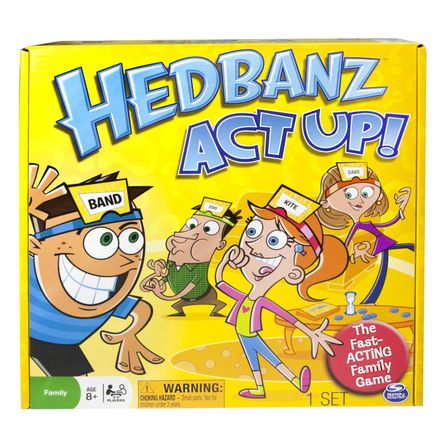 Hedbanz Act Up Board Game Boardgamegeek