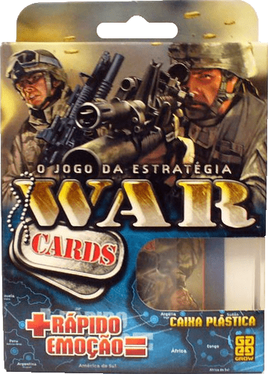 strategic war board game birthday card